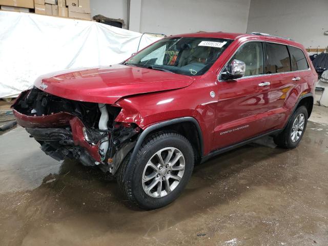 JEEP GRAND CHER 2015 with VIN 1C4RJFBG3FC162312 - Photo from auction