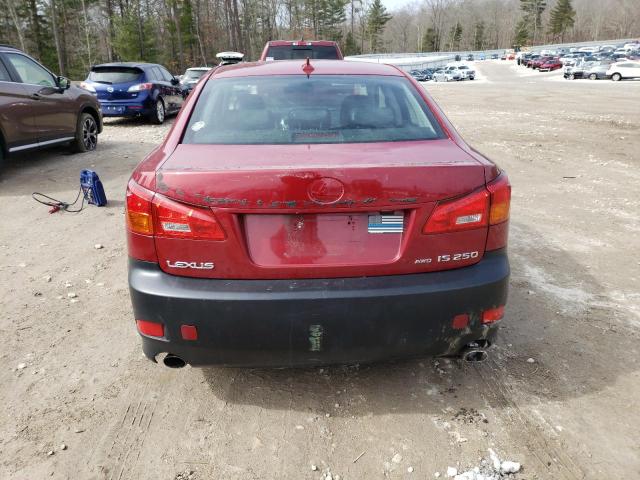 Photo 6 from auction – 2007 LEXUS IS 250 with VIN JTHCK262872011997