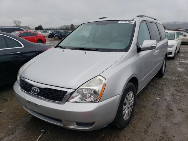 KIA SEDONA LX 2012 with VIN KNDMG4C77C6505693 - Photo from auction