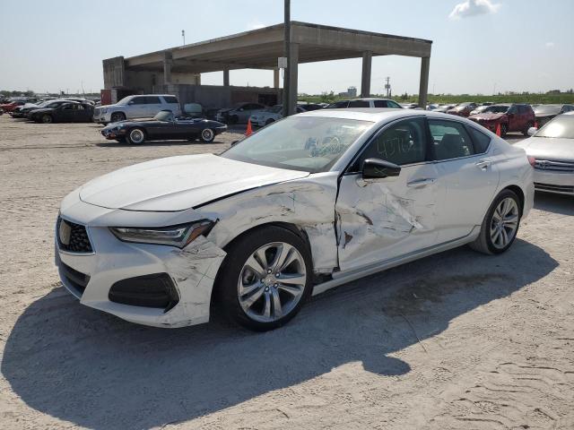 ACURA TLX TECHNO 2022 with VIN 19UUB5F49NA003498 - Photo from auction