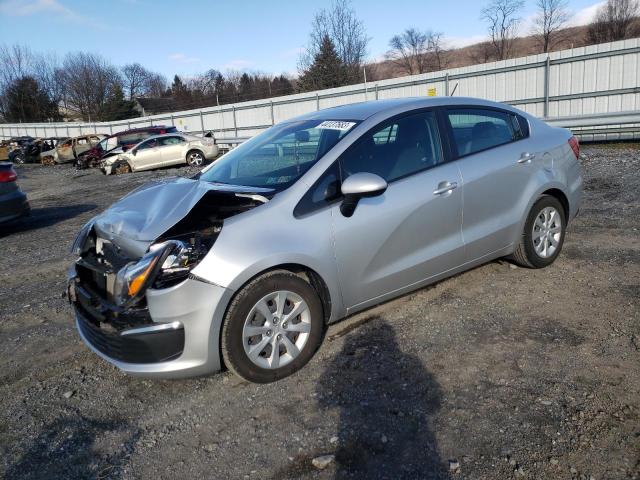 KIA RIO LX 2017 with VIN KNADM4A38H6119409 - Photo from auction