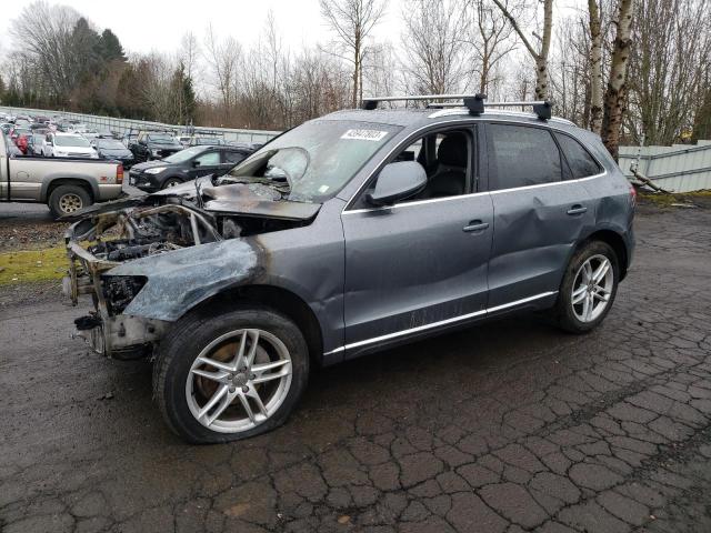 AUDI Q5 PREMIUM 2014 with VIN WA1LFAFP5EA018074 - Photo from auction