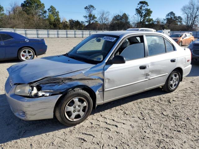 HYUNDAI ACCENT GL 2002 with VIN KMHCG45C62U401451 - Photo from auction