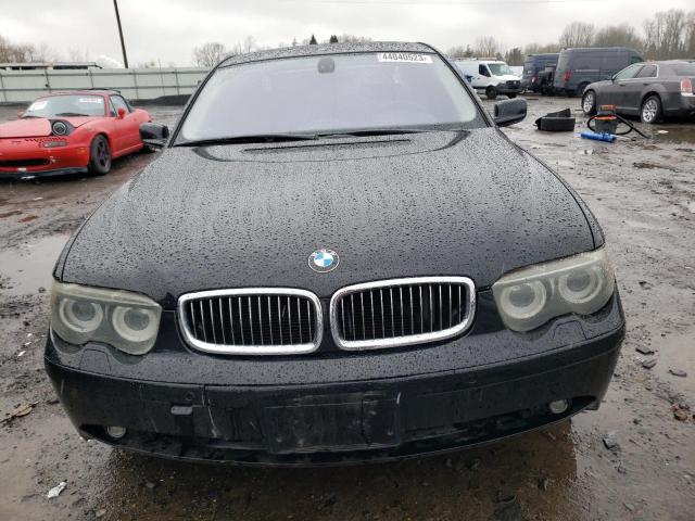Photo 5 from auction – 2005 BMW 745 I with VIN WBAGL63555DP76105