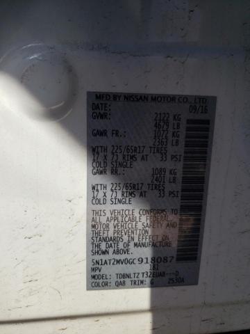 Photo 14 from auction – 2016 NISSAN ROGUE S with VIN 5N1AT2MV0GC918087