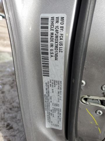 Photo 14 from auction – 2021 JEEP CHEROKEE L with VIN 1C4PJMDX7MD174544
