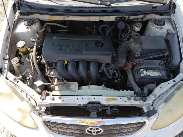 Photo 11 from auction – 2007 TOYOTA COROLLA with VIN 2T1BR32E07C787010