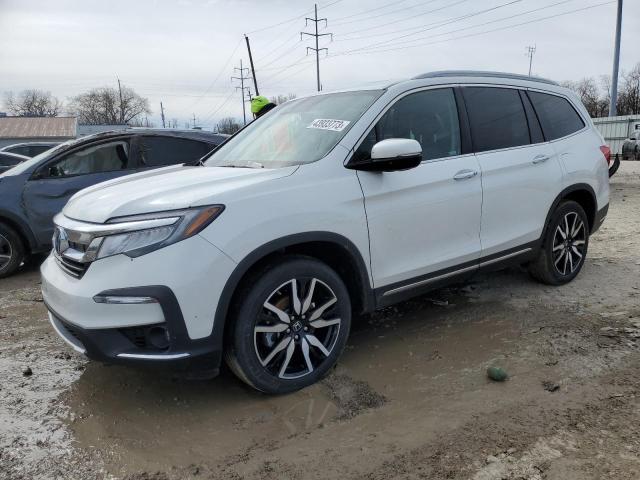 Photo 1 from auction – 2022 HONDA PILOT ELIT with VIN 5FNYF6H03NB058203