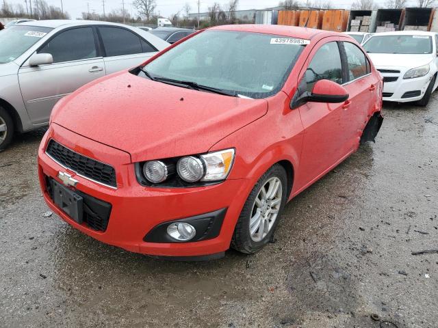 CHEVROLET SONIC LT 2014 with VIN 1G1JC5SH5E4155759 - Photo from auction