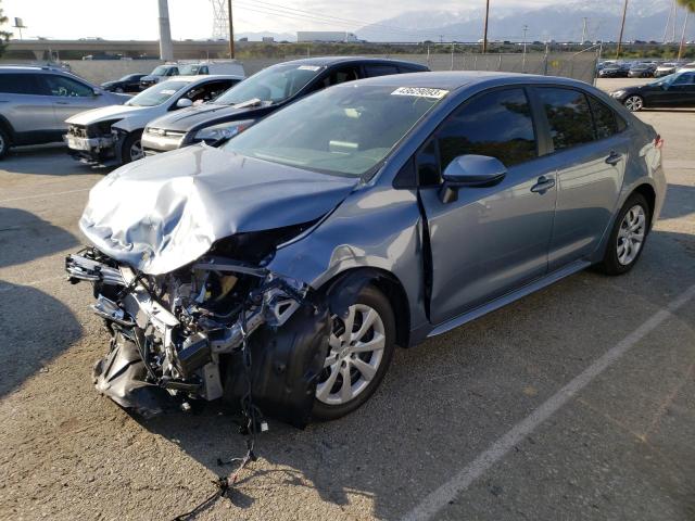TOYOTA COROLLA LE 2022 with VIN 5YFEPMAE5NP308670 - Photo from auction