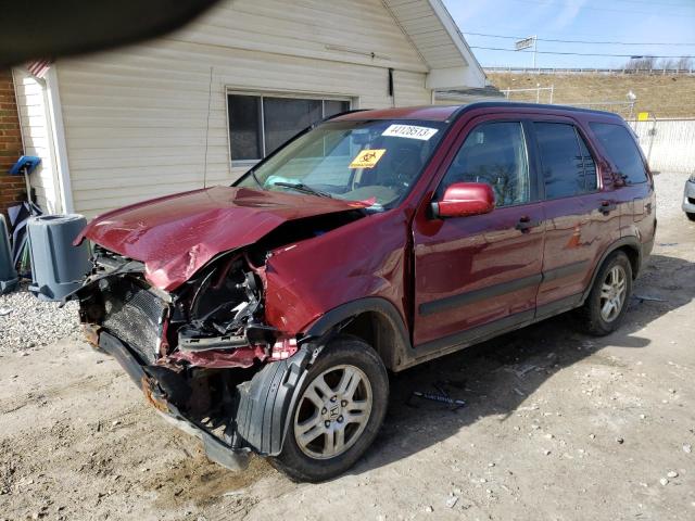 HONDA CRV 2004 with VIN SHSRD78804U202383 - Photo from auction