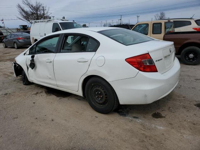 Photo 2 from auction – 2012 HONDA CIVIC LX with VIN 19XFB2F52CE061056