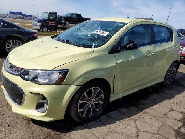 CHEVROLET SONIC LT 2017 with VIN 1G1JD6SH8H4113349 - Photo from auction