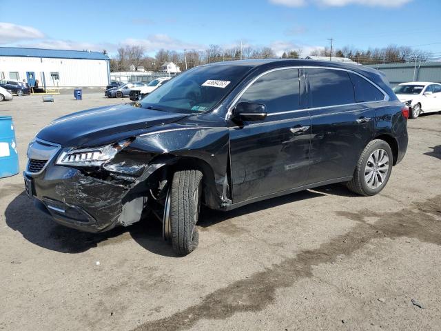 ACURA MDX TECHNO 2014 with VIN 5FRYD4H63EB010374 - Photo from auction