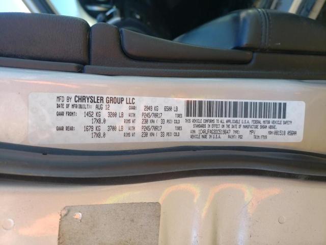 Photo 14 from auction – 2013 JEEP GRAND CHER with VIN 1C4RJFAG3DC519647
