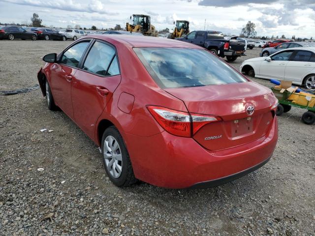 Photo 2 from auction – 2016 TOYOTA COROLLA L with VIN 5YFBURHE6GP527882
