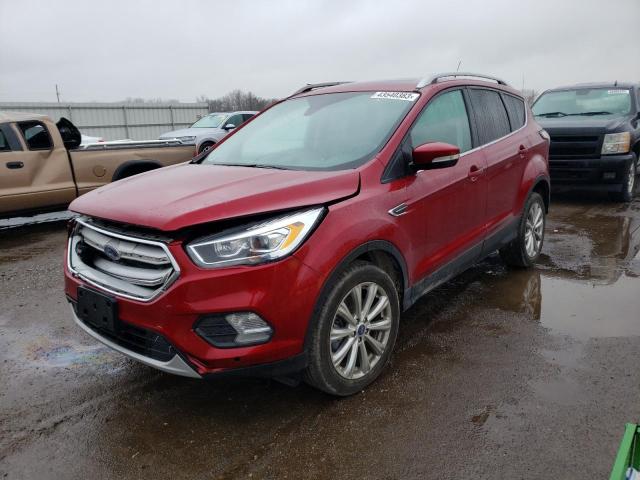 FORD ESCAPE TIT 2018 with VIN 1FMCU9J9XJUB83514 - Photo from auction