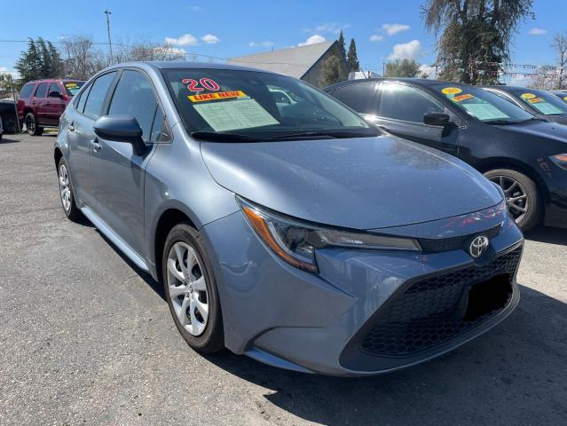 TOYOTA COROLLA LE 2020 with VIN 5YFEPRAE9LP098164 - Photo from auction