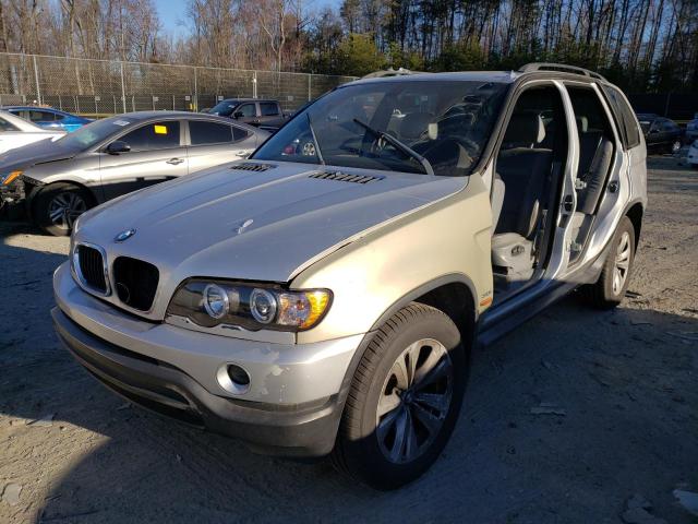 BMW X5 3.0I 2002 with VIN 5UXFA53512LP43648 - Photo from auction