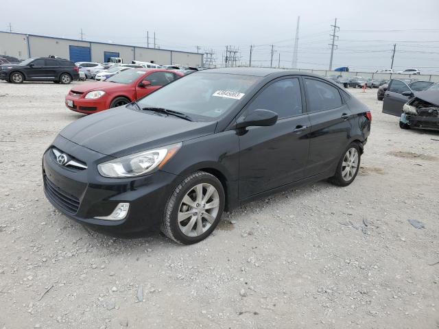 HYUNDAI ACCENT GLS 2012 with VIN KMHCU4AE9CU240711 - Photo from auction