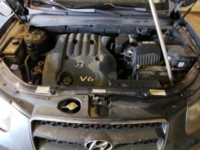 Photo 11 from auction – 2007 HYUNDAI SANTA FE G with VIN 5NMSG13D67H097837