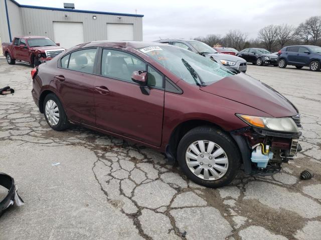 Photo 4 from auction – 2012 HONDA CIVIC LX with VIN 19XFB2F52CE066306