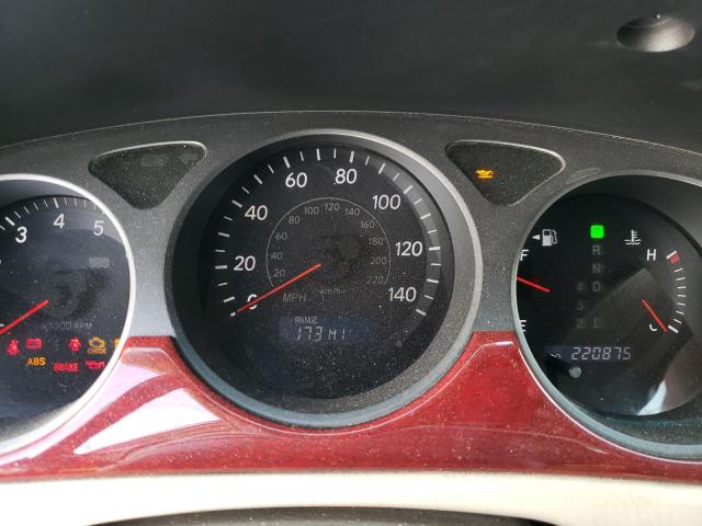 Photo 9 from auction – 2003 LEXUS ES 300 with VIN JTHBF30G036020464