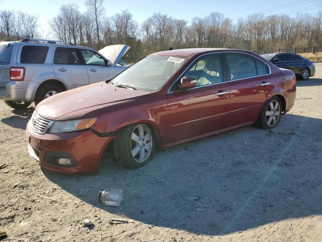 KIA OPTIMA LX 2009 with VIN KNAGE224895352204 - Photo from auction