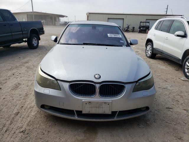 Photo 5 from auction – 2005 BMW 525 I with VIN WBANA535X5B858012