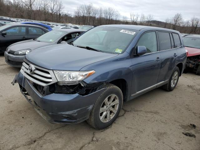 TOYOTA HIGHLANDER 2013 with VIN 5TDZA3EHXDS044840 - Photo from auction