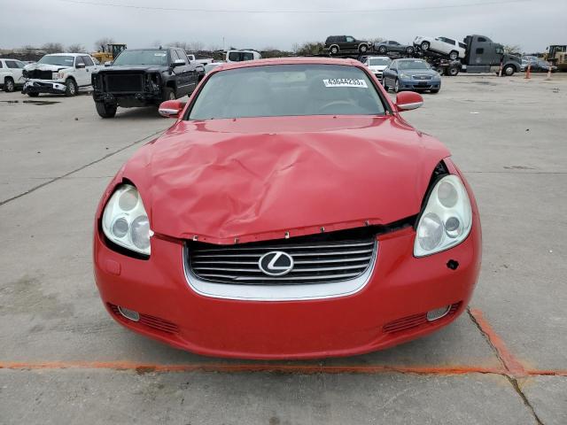 Photo 5 from auction – 2005 LEXUS SC 430 with VIN JTHFN48YX50068275