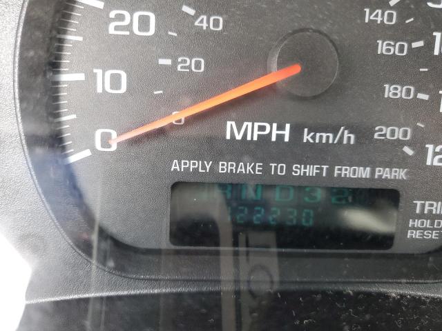 Photo 9 from auction – 2002 CHEVROLET IMPALA with VIN 2G1WF55E429157560
