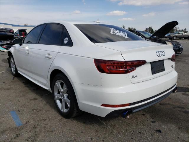 Photo 2 from auction – 2018 AUDI A4 PREMIUM with VIN WAUKMAF45JN010506