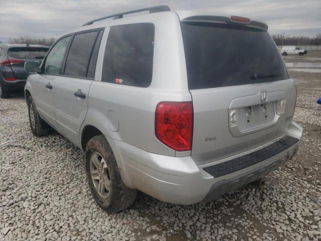 Foto 2 de la subasta – 2005 HONDA PILOT EXL con VIN 5FNYF185X5B047262