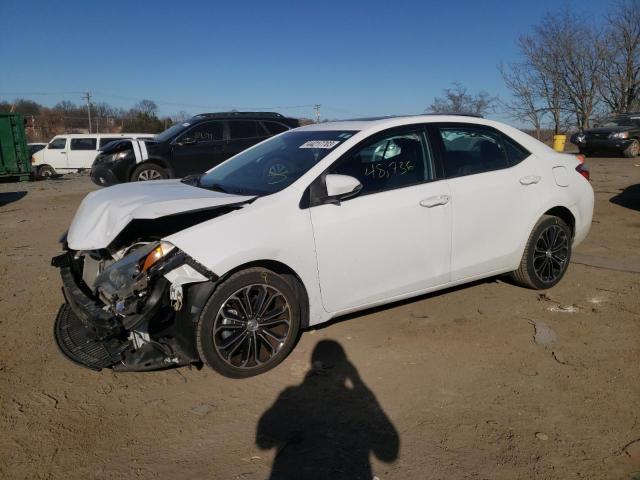 TOYOTA COROLLA L 2014 with VIN 2T1BURHE0EC102882 - Photo from auction