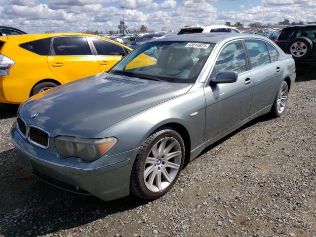 BMW 745 LI 2004 with VIN WBAGN63554DS54793 - Photo from auction