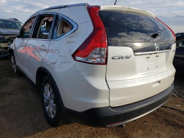 Photo 2 from auction – 2013 HONDA CR-V EXL with VIN 5J6RM4H72DL030488