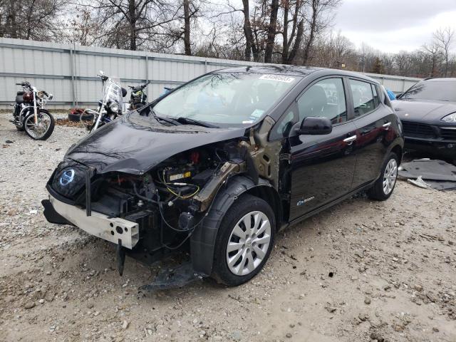 NISSAN LEAF S 2015 with VIN 1N4AZ0CP9FC308087 - Photo from auction