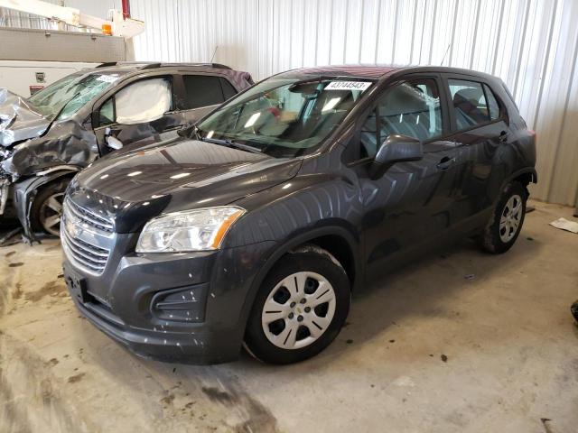 CHEVROLET TRAX LS 2016 with VIN 3GNCJKSB2GL219325 - Photo from auction