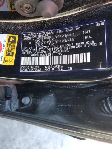 Photo 14 from auction – 2018 TOYOTA HIGHLANDER with VIN 5TDJZRFH4JS880081