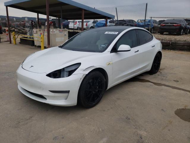 TESLA MODEL 3 2020 with VIN 5YJ3E1EB6LF639827 - Photo from auction