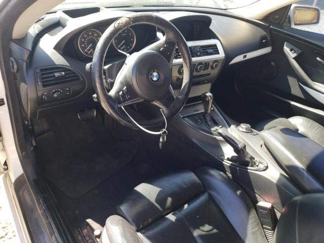 Photo 8 from auction – 2007 BMW 650 I with VIN WBAEH13587CR52827