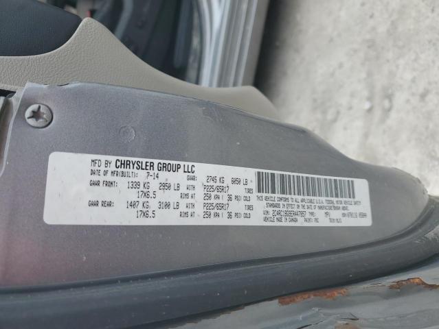 Photo 14 from auction – 2014 CHRYSLER TOWN & COU with VIN 2C4RC1BG9ER447857