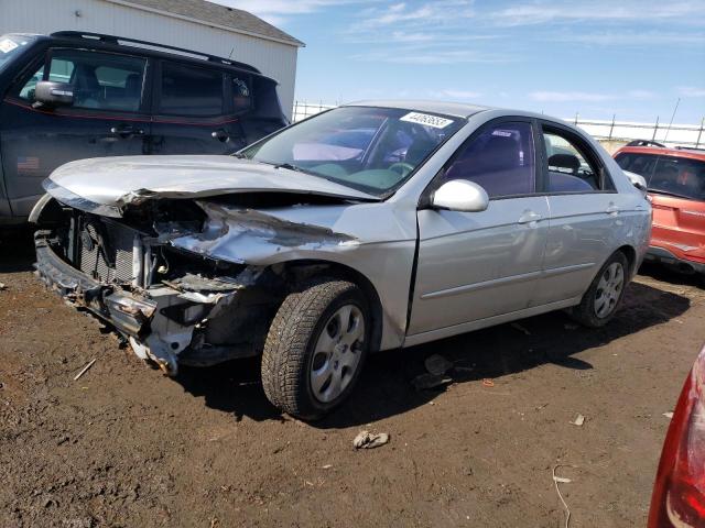 KIA SPECTRA EX 2009 with VIN KNAFE222995652893 - Photo from auction