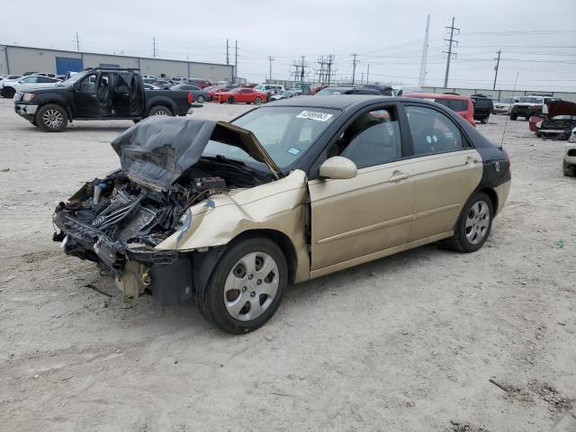 KIA SPECTRA EX 2009 with VIN KNAFE221795653841 - Photo from auction