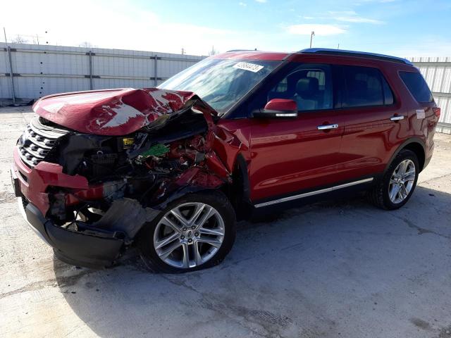 Photo 1 from auction – 2017 FORD EXPLORER L with VIN 1FM5K8F8XHGD38046