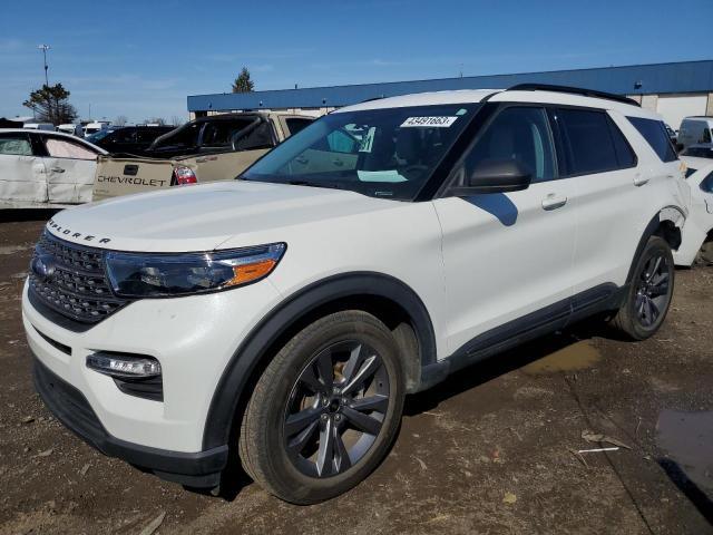 FORD EXPLORER 2021 with VIN 1FMSK8DH3MGA23363 - Photo from auction