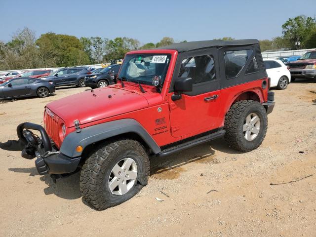 JEEP WRANGLER S 2014 with VIN 1C4GJWAG2EL190030 - Photo from auction