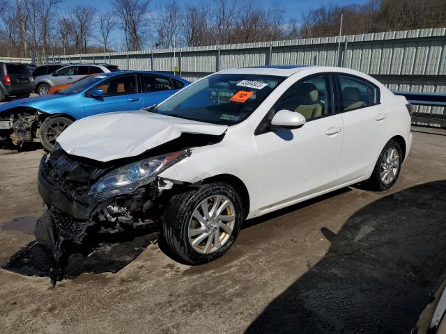 MAZDA 3 I 2012 with VIN JM1BL1W89C1661754 - Photo from auction