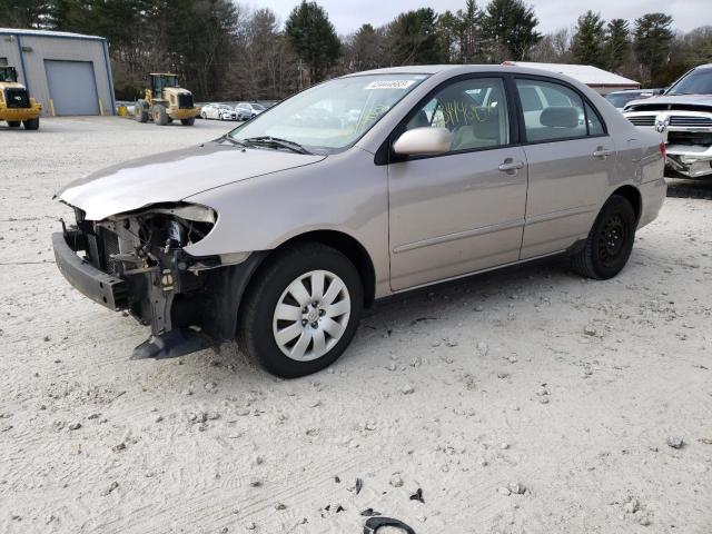 TOYOTA COROLLA CE 2003 with VIN 2T1BR32E03C051873 - Photo from auction